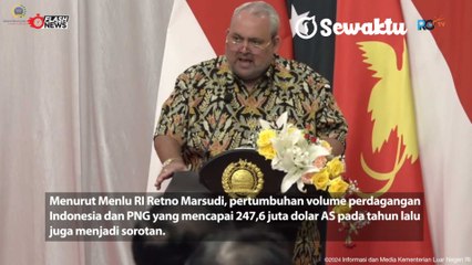 Pertemuan Bersejarah Antara Menlu Republik Indonesia dan Menlu Papua Nugini di Acara JMC