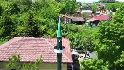 Bursa'daki bu caminin minaresi çok farklı