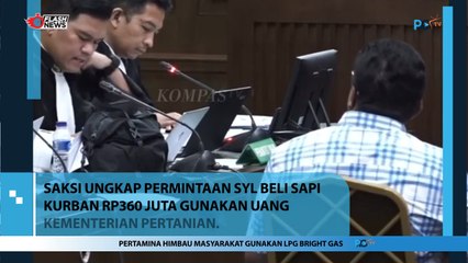 Saksi Ungkap Permintaan SYL Beli Sapi Kurban Rp. 360 Juta Gunakan Uang Kementerian Pertanian
