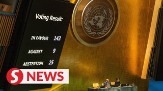 UNGA backs Palestinian bid for full membership, now gone to Security Council