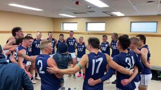 Wynyard's team song after a round five win
