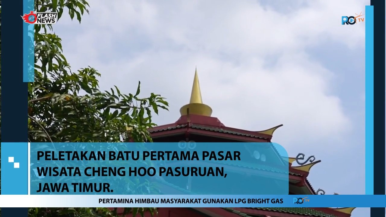 Peletakan Batu Pertama Pasar Cheng Ho Pasuruan Jawa Timur