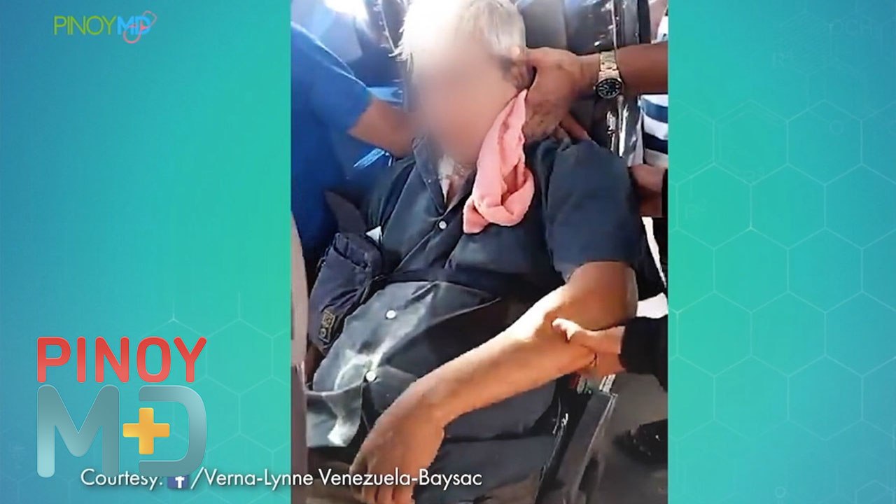 Isang lalaki, nawalan ng malay at na-heat stroke sa loob ng bus! | Pinoy MD