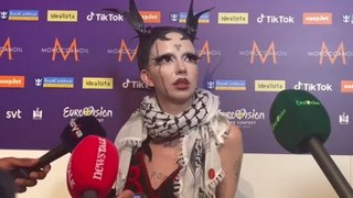 Eurovision’s Bambie Thug says pro-Palestine protests ‘putting a cloud above everyone’