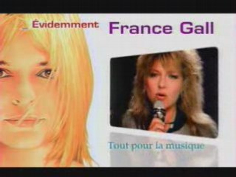 France Gall - Pub TV "Compil Evidemment" 2004