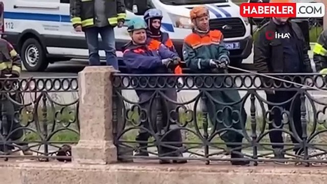 Rusya'da nehre uçan otobüste 7 kişi öldü