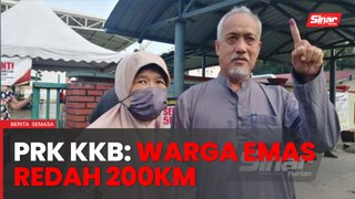 Pasangan warga emas redah 200 km demi PRK Kuala Kubu Baharu