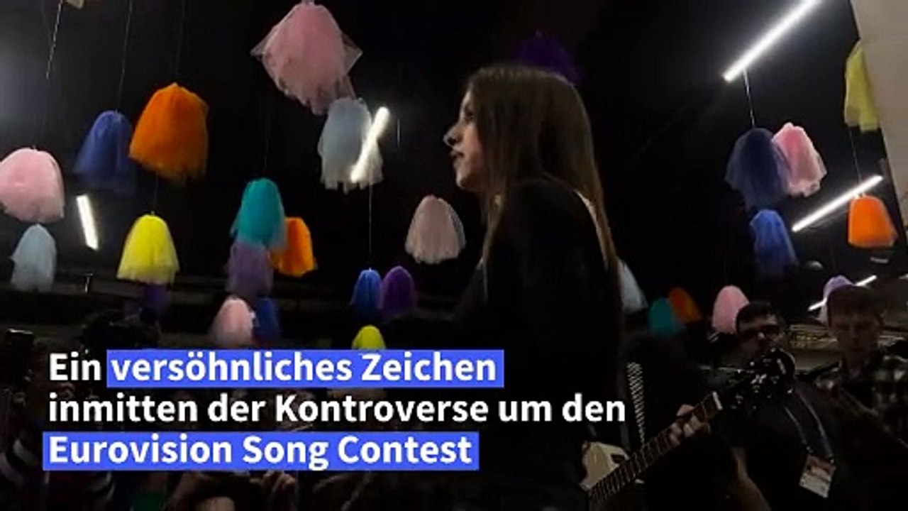 'Imagine': Italiens ESC-Teilnehmerin setzt Zeichen der Versöhnung