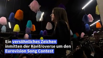 "Imagine": Italiens ESC-Teilnehmerin setzt Zeichen der Versöhnung