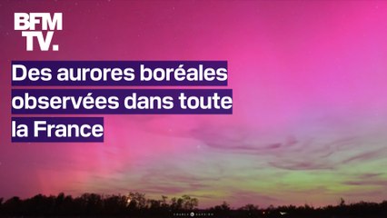 Des aurores boréales observées dans le ciel de France dans la nuit de ce vendredi à samedi