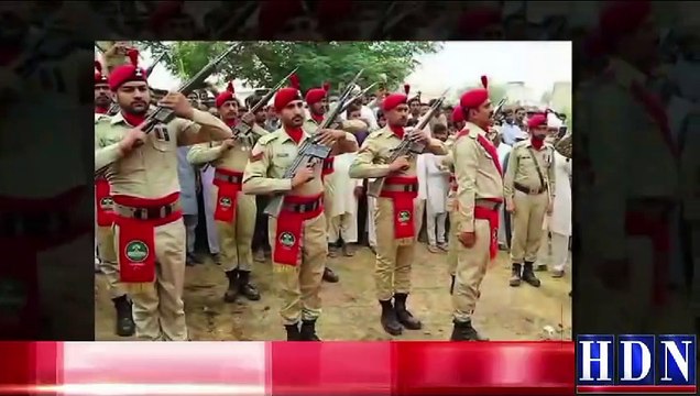 گجرات کا ایک اور جوان وطن کی سالمیت پر قربان جنوبی وزیر ستان میں جام شہادت نوش کرنے والے گجرات کے بیٹے نائیک ملک سفیان کو پورے فوجی اعزازکے ساتھ آبائی علاقہ صبور میں سپرد خاک کر دیا گیا، اہل علاقہ او پاک فوج کی اعلیٰ قیادت نے شرکت کی