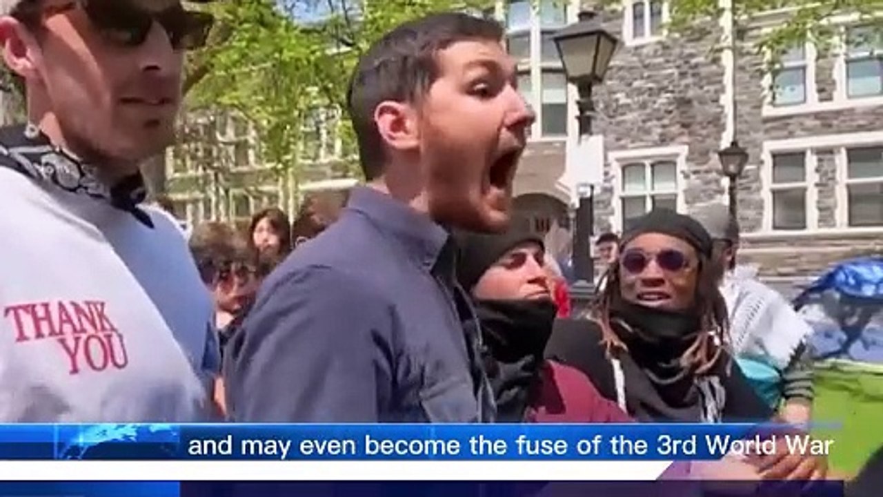 #มหาวิทยาลัยโคลัมเบีย #CEASEFIRENOW #อิสราเอล #ปาเลสไตน์ สงครามระหว่างแองเกิลกับชาวยิว