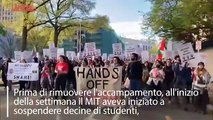 Usa, proseguono le proteste pro Palestina nel campus del MIT