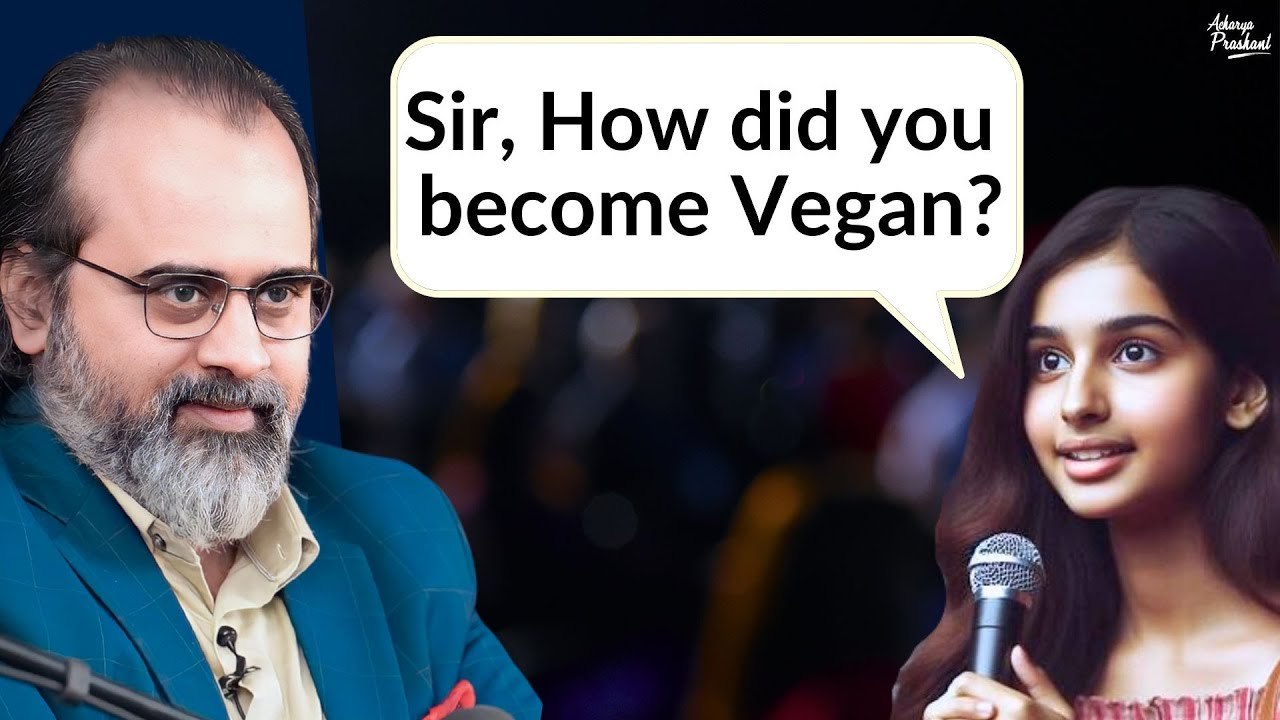 Sir, How did you become vegan? || Acharya Prashant (2021)