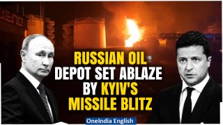 Putin Fumes as Ukraine Kills 3 Russians; Kyiv's ATACMS Missiles Turn Luhansk Oil Depots into Ashes