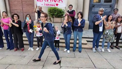 Varese, la manifestazione per Lavinia Limido