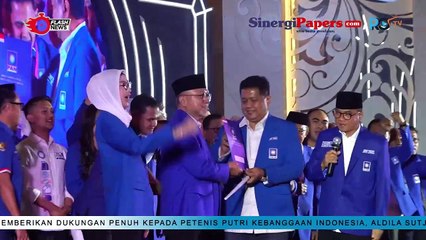 Ini Kata Prabowo Saat Hadiri Acara PAN : Jokowi Pemimpin Yang Ikhlas, Saya Terus Belajar