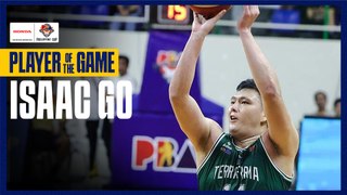 PBA Player of the Game Highlights: Isaac Go scores career-high 22 to help steer Terrafirma past San Miguel for historic playoff win