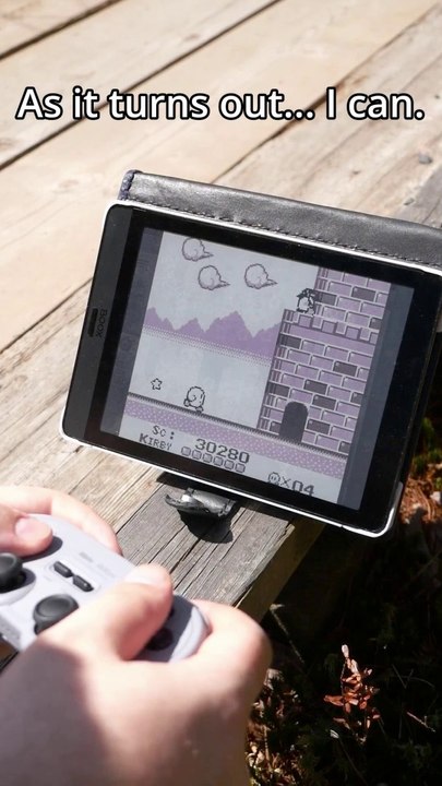 Are E-Readers The Best Way to Play Games Outside - #16BitReview