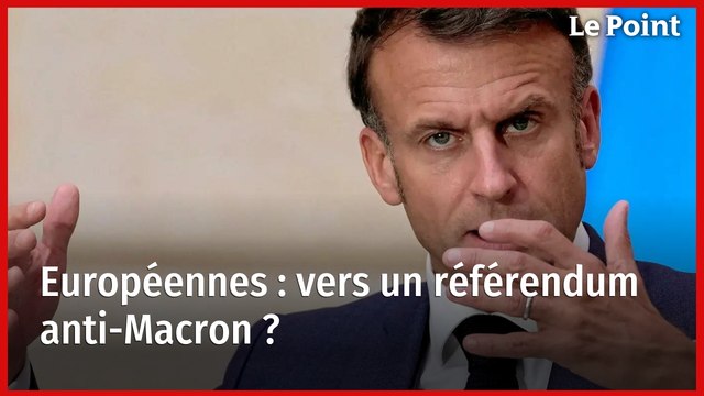 Européennes : vers un référendum anti-Macron ?