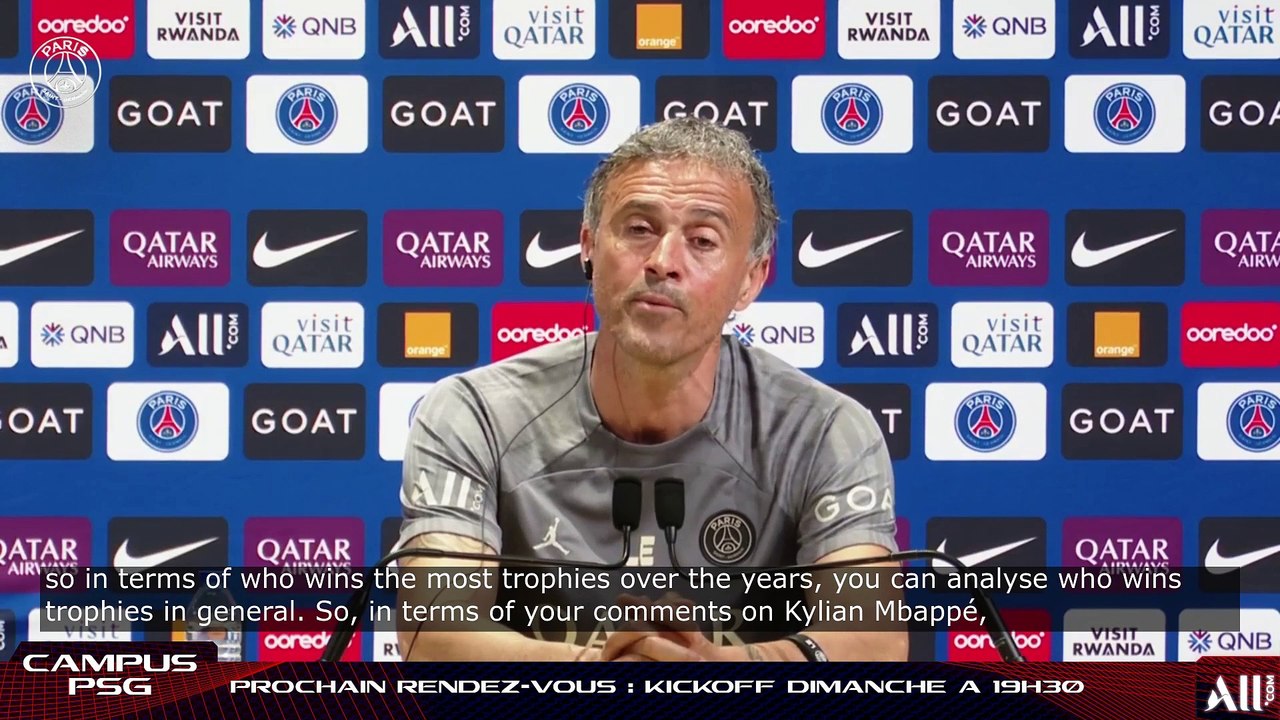️Replay : Paris Saint-Germain - Toulouse : La conf de presse de Luis Enrique