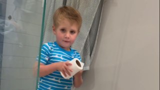 Mom hilariously outsmarted by 3 y/o son while attempting the classic 'Nutella Prank'