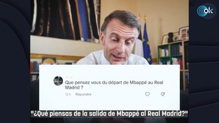 Macron ya da por hecho el fichaje de Mbappé por el Real Madrid y pide que le 