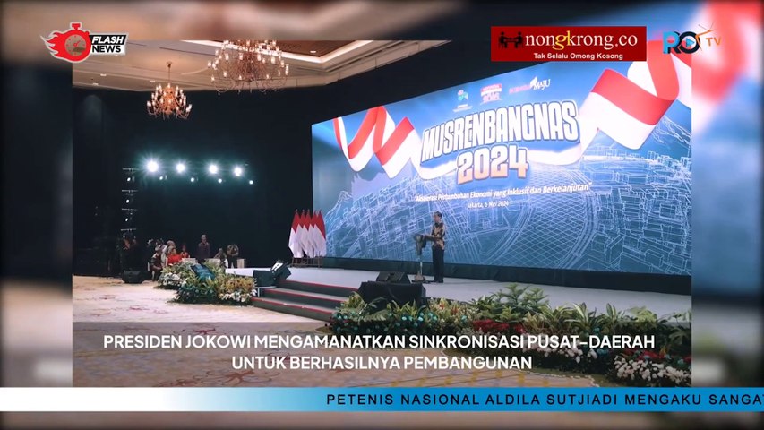 Musrenbangnas Dihadiri Presiden, Wakil Presiden, Untuk Menggerakkan Ekonomi yang Berkelanjutan