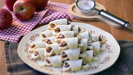 Tam Ölçülü Elmalı Kurabiye Tarifi  Yılların Favori Kurabiyesi