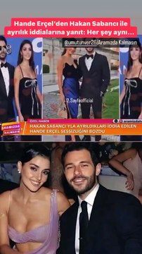 هاندا أرتشيل تنفي انفصالها عن حبيبها هاكان سابانجي