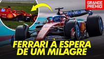 FERRARI dá primeiras voltas com ATUALIZAÇÃO AGRESSIVA da SF-24 | GP às 10