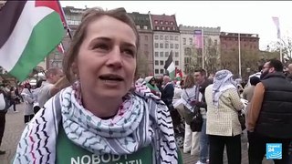 Tens of thousands protest in Malmo as Israel competes in Eurovision final