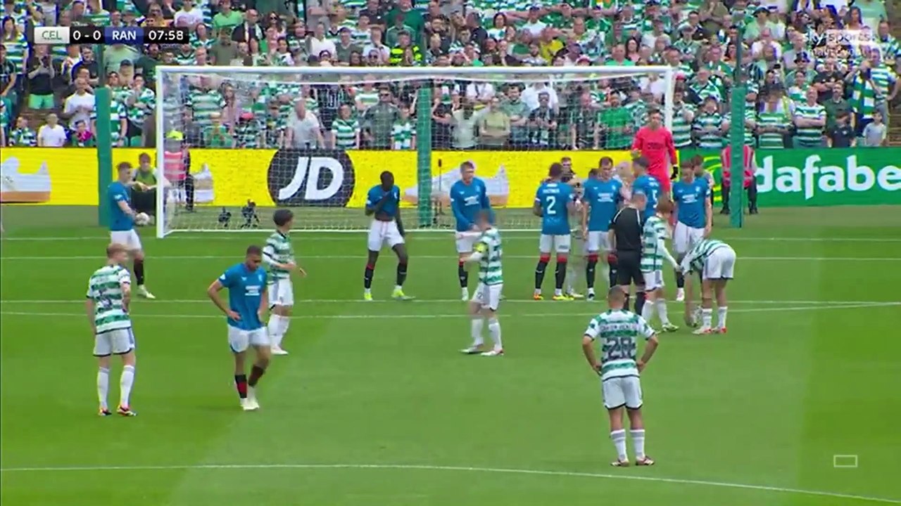 Celtic Vs Rangers 1 half