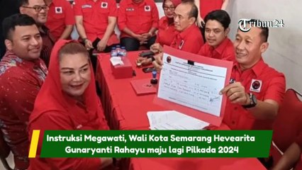 Instruksi Megawati, Wali Kota Semarang Hevearita Gunaryanti Rahayu maju lagi Pilkada 2024