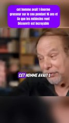 Il avait une boule sur le cou