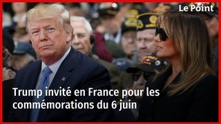 Trump invité en France pour les commémorations du 6 juin