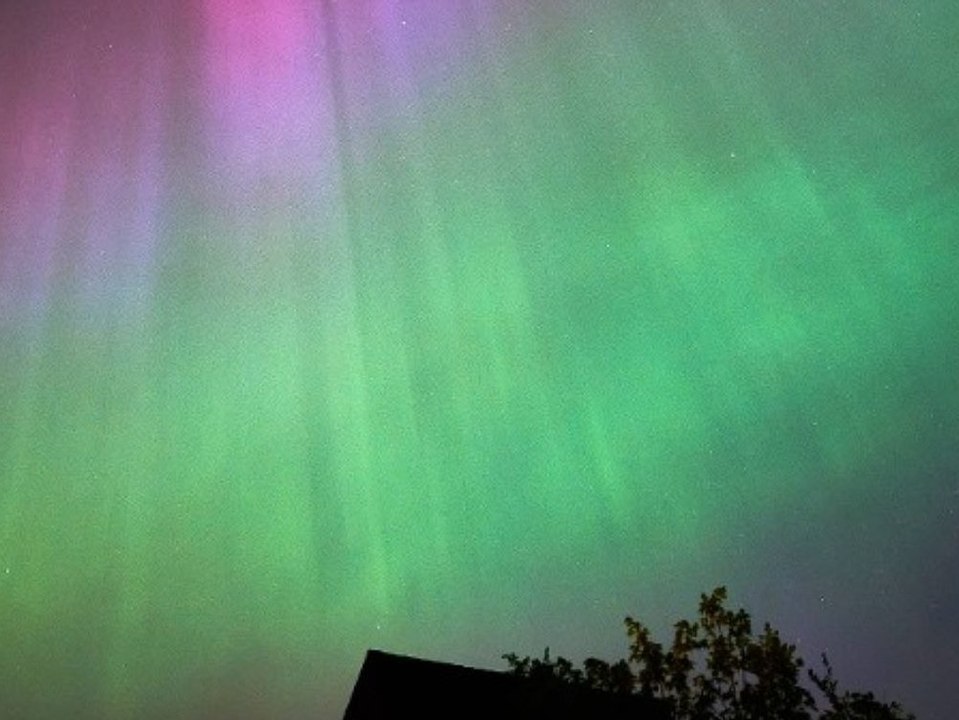Polarlichter: So spektakulär war der Nachthimmel über Deutschland