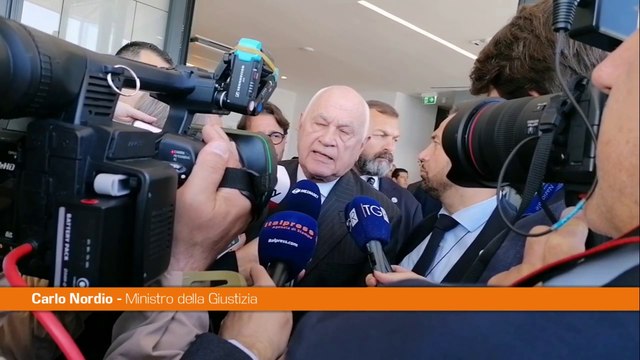 Giustizia, Nordio Obiettivo migliorare l'efficienza
