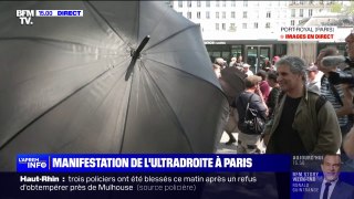Une manifestation d'ultradroite organisée à Paris par le collectif 