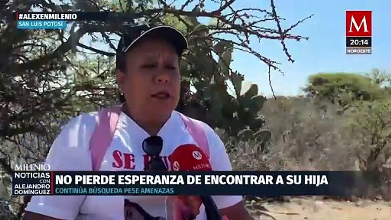 Madres Buscadoras en San Luis Potosí marchan en...