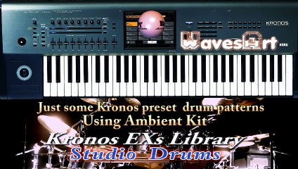 Korg Kronos EXs Library Studio Drums