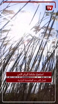 متى تتحسن حالة الطقس وتنتهي العاصفة الترابية؟.. الأرصاد الجوية تجيب (تفاصيل)