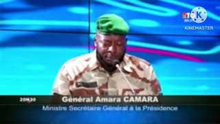 Décrets du président de la transition général Mamadi doumbouya