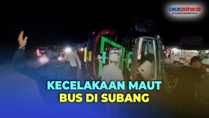 Kecelakaan Maut Bus Wisata Rombongan SMK di Subang, Korban Berjatuhan