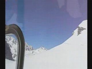 Piqué en Helico  sur les pentes du Mt COOK_New Zeland