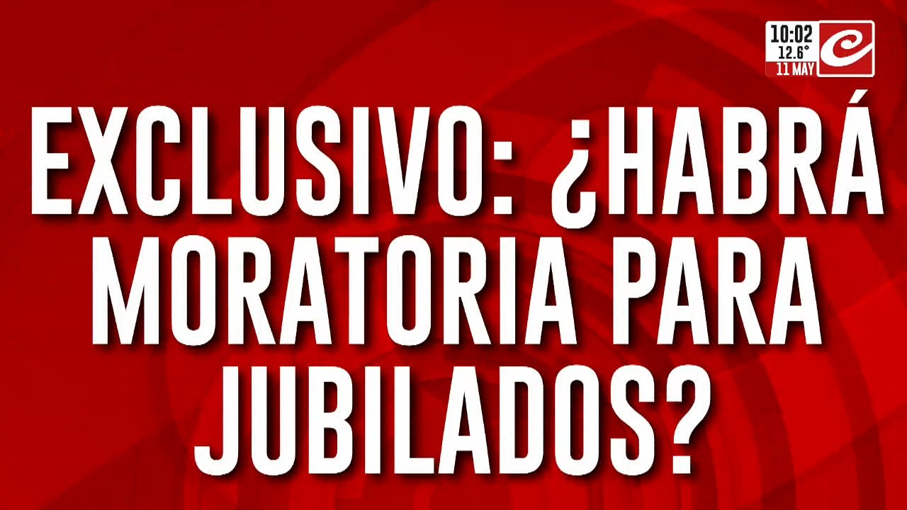 Atención jubilados: finalmente... ¿habrá moratorias?