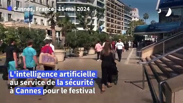 L'intelligence artificielle au service de la sécurité du Festival de Cannes