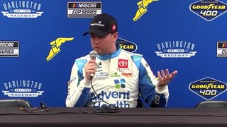 Erik Jones on health status: ’95 percent, but I feel 100 and ready to get back’