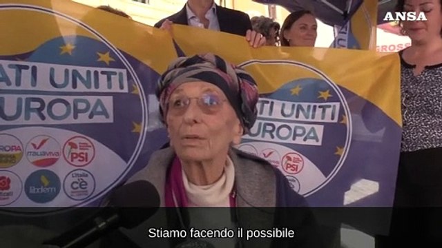 Europee, Bonino: Stati Uniti d'Europa unica possibilita' di avere rilevanza