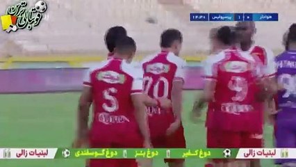 گل اول بازی هوادار و پرسپولیس
